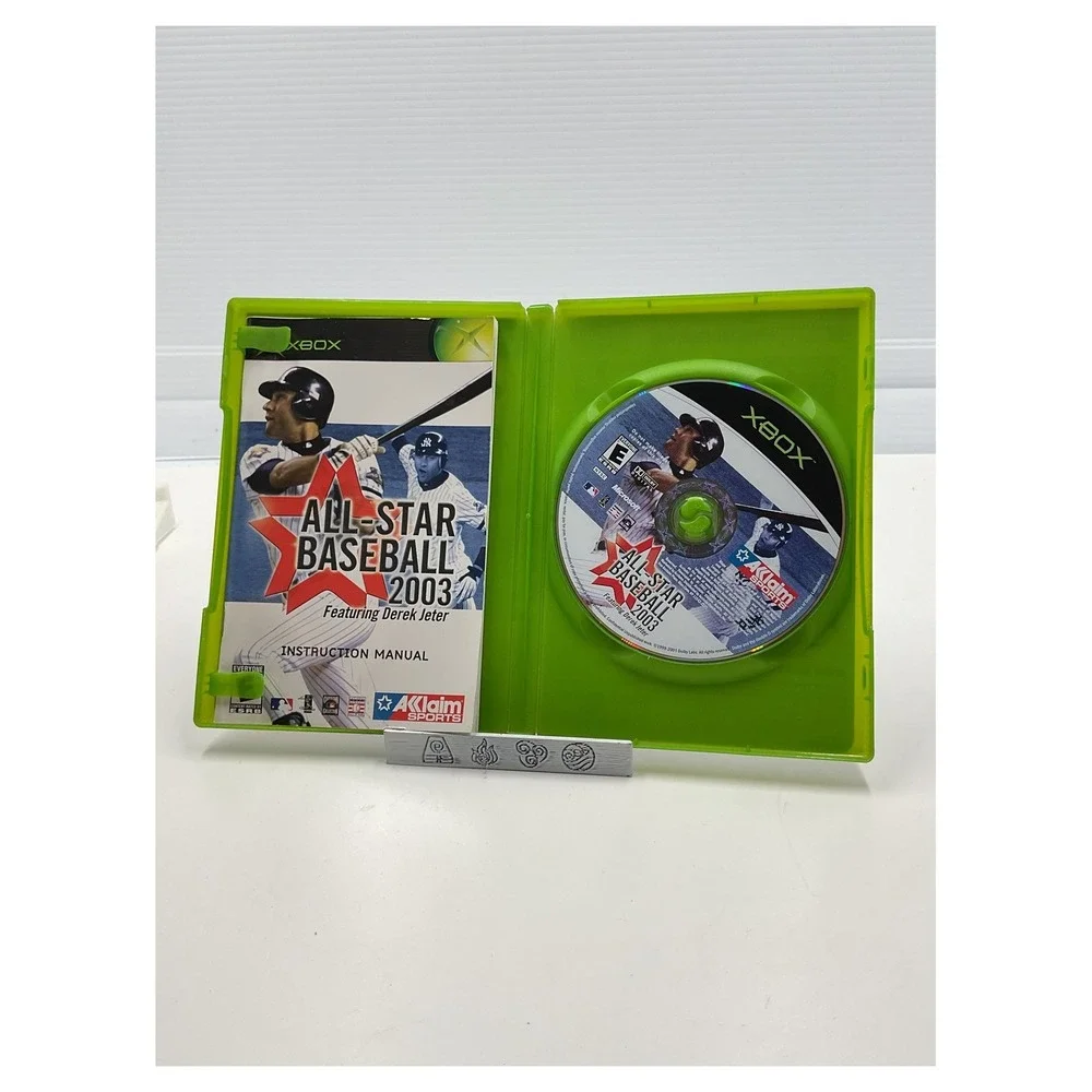 Microsoft Xbox‎ All-Star Baseball 2003 Derek Jeter Complete CIB